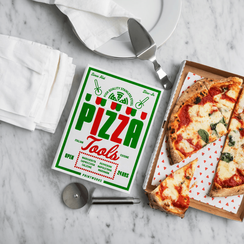 The Essentials Pizza Tools, White Multi