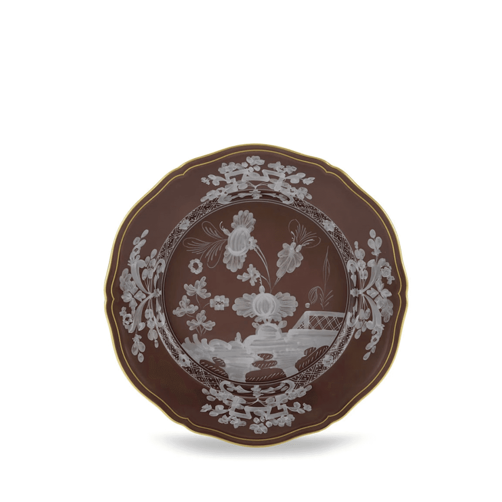 Oriente Italiano Dinner Plate, Castagna