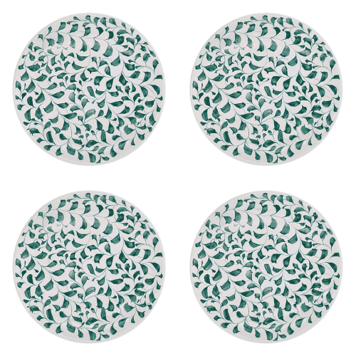 Image showing the Scroll Set of 4 Dinner Plates product.