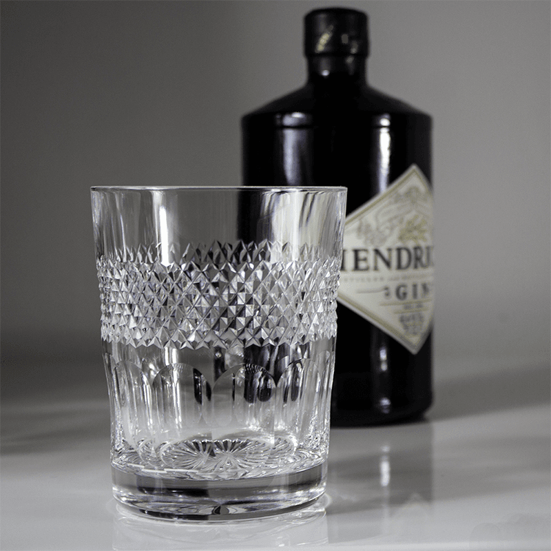 Diamonds Set of 2 Tumblers, Clear