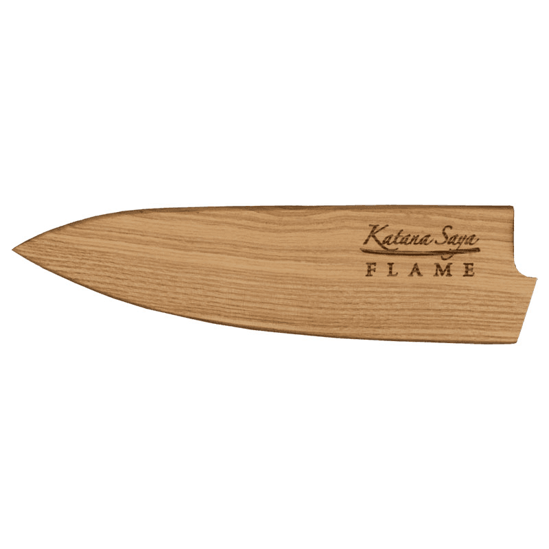 Flame Chef's Knife, Olive Wood