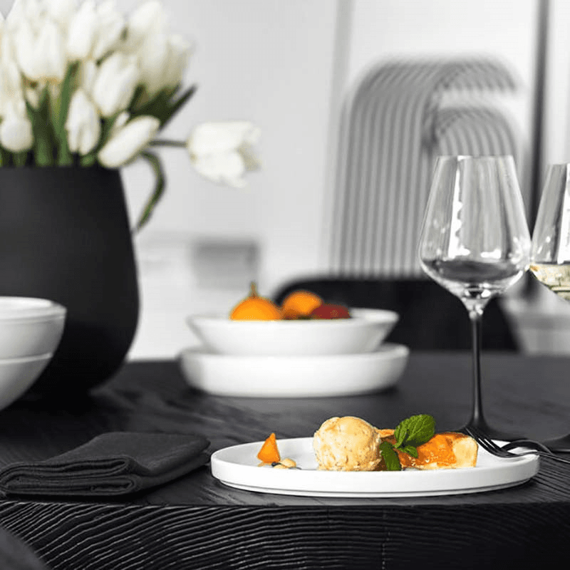Iconic La Boule Stacking 7 Piece Plate & Bowl Set