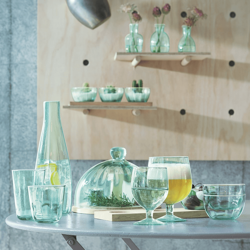 Mia Carafe and tumbler, partial optic