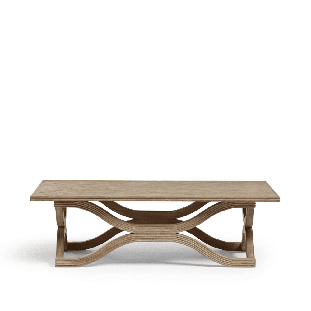 Chengdu Coffee Table, Burnt Elm
