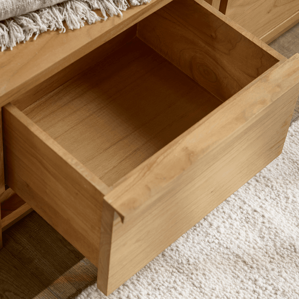Adriana Storage Bench, Natural