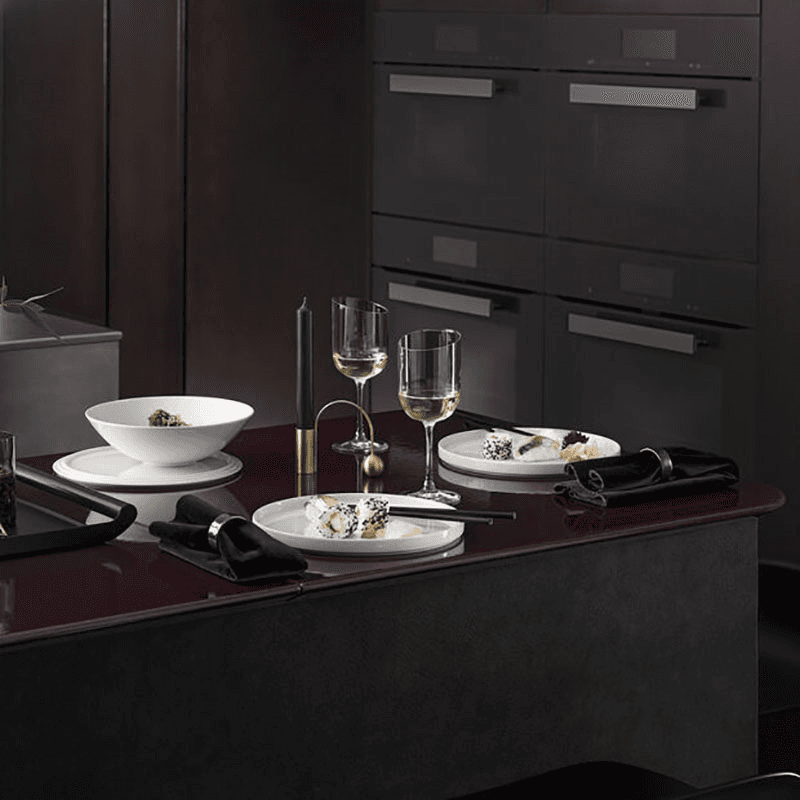 Iconic La Boule Stacking 7 Piece Plate & Bowl Set