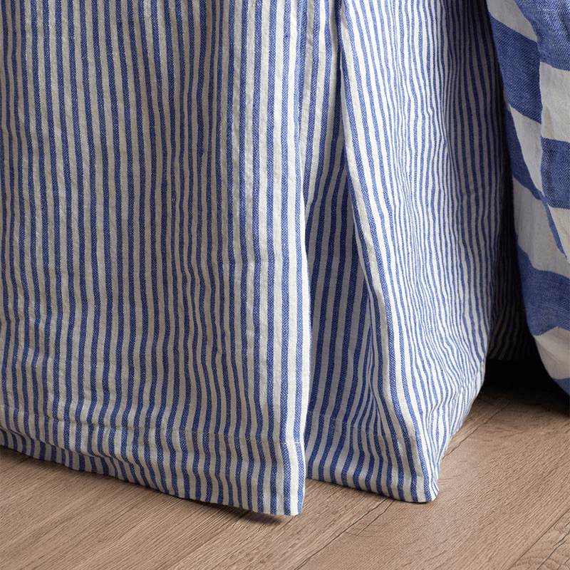 Cora Stripe Linen Duvet Cover