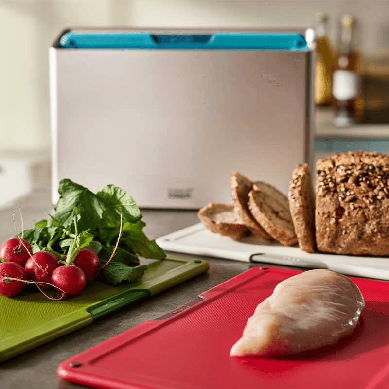Folio Icon 4 Piece Chopping Boards, Multi