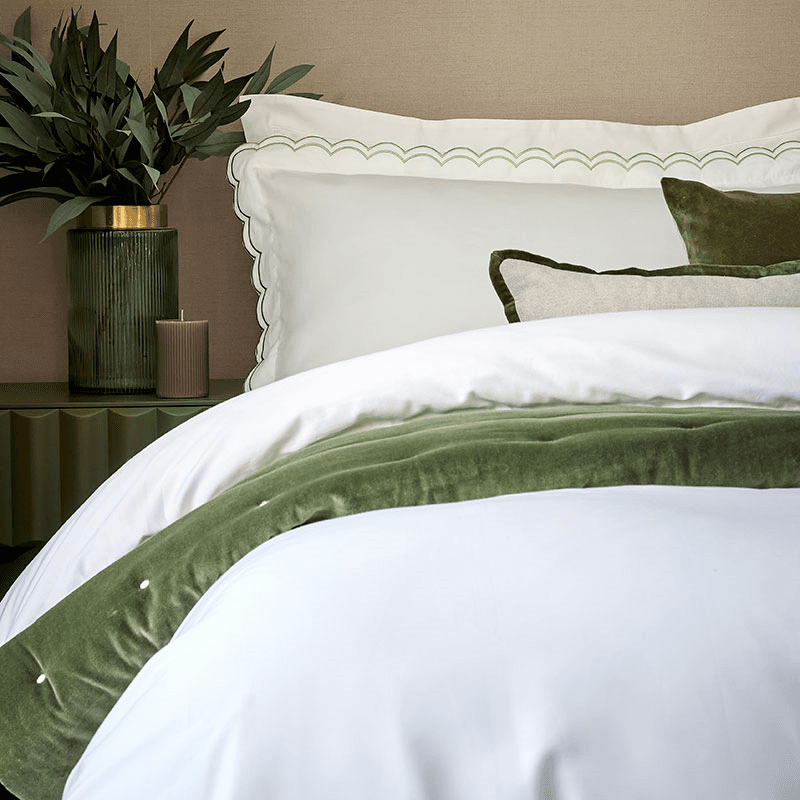 Scallop Edge Duvet Set
