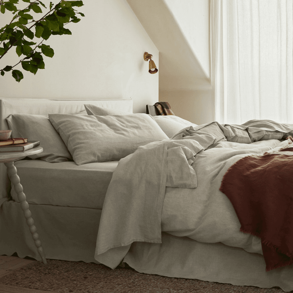 Cotton Linen Mix Duvet Cover