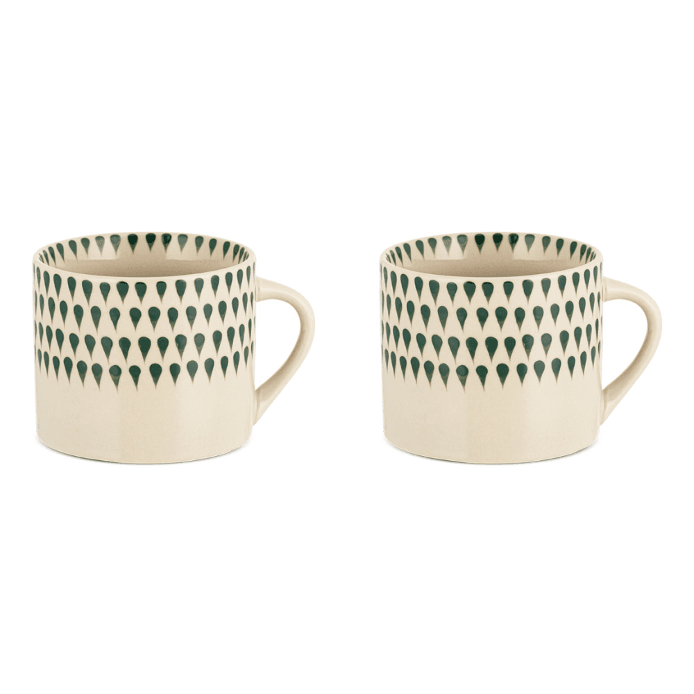 Juniper Drop Set of 2 Mugs