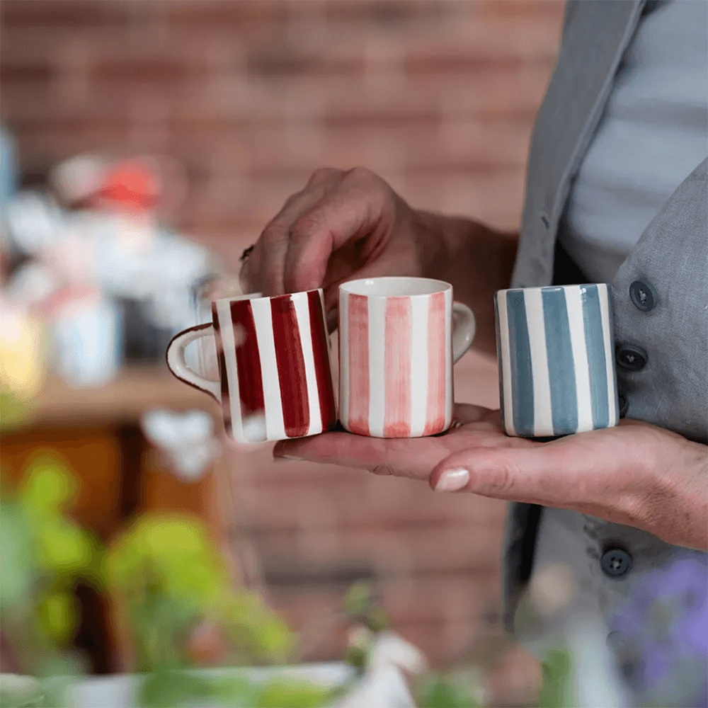 Candy Stripe Espresso Cup