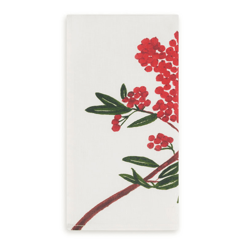 Les Airelles Linen Napkin, Red