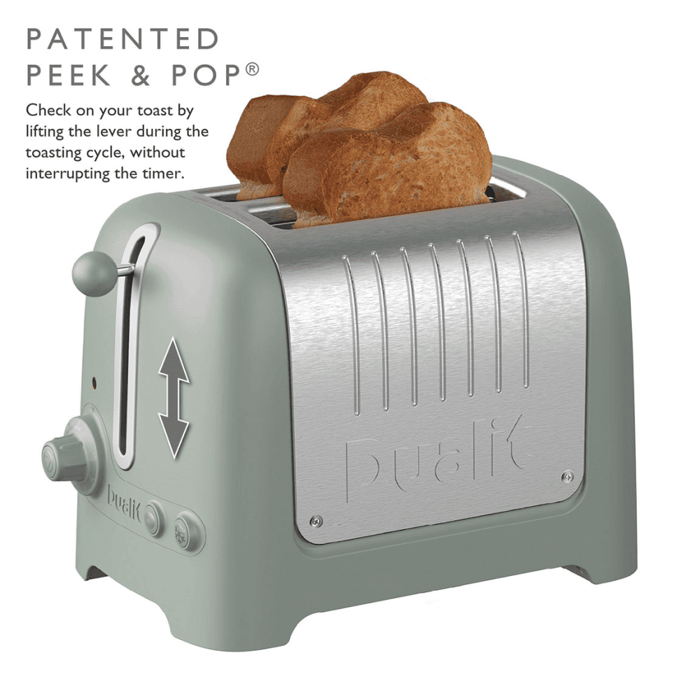 Lite 2 Slot Toaster, Sage