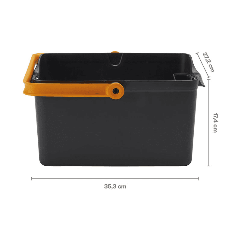 Urban Gardening Tool Box, Black and Orange