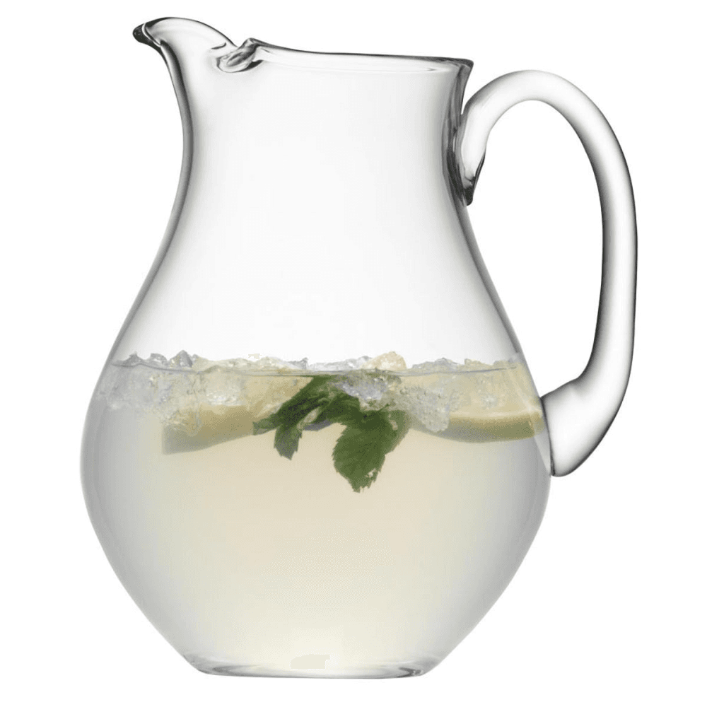 Bar Icelip jug, clear