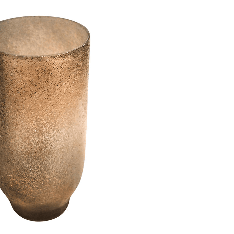 Opulent Tall Vase, Gold
