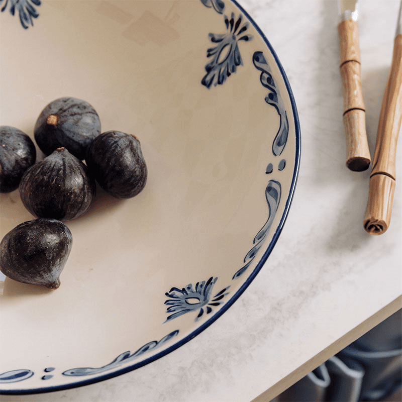Eleanor Serving Bowl, Blue