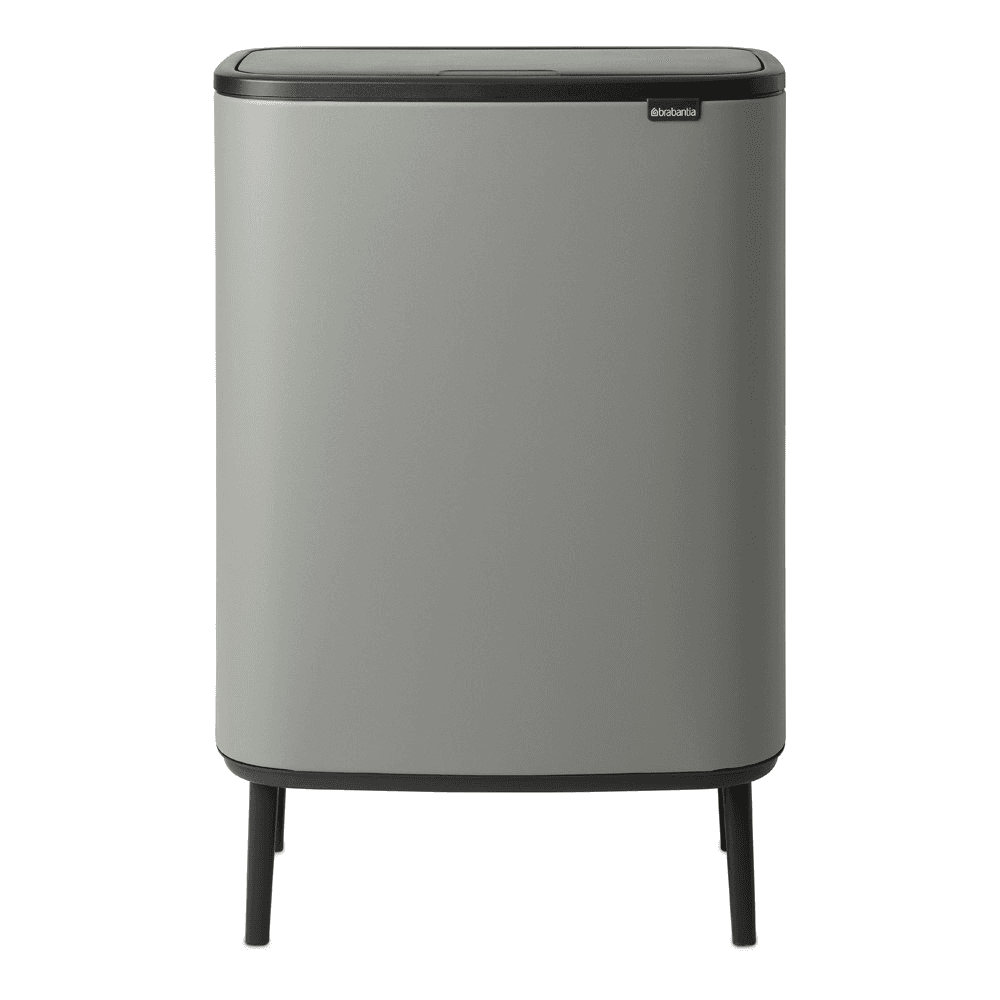 Bo Hi Touch Bin, Mineral Concrete Grey