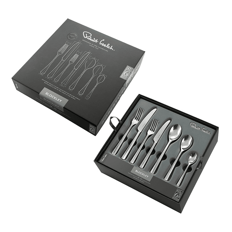 Blockley 42 Piece Cutlery Set, Stainless Steel