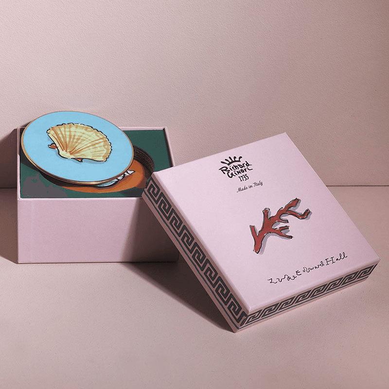 Il Viaggio Di Nettuno Set of 4 Coasters, Multi