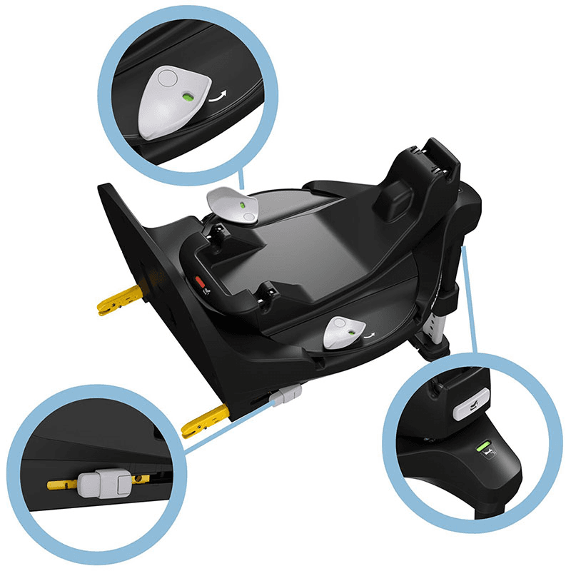 FamilyFix 360 Pro ISOFIX Car Seat Base, Black