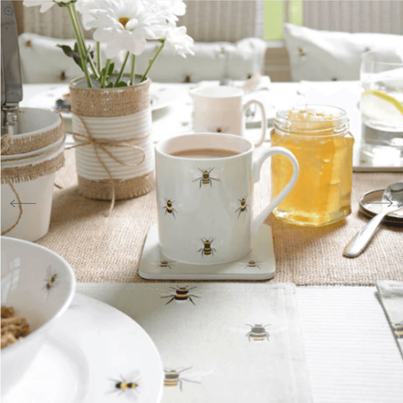 Bees Set of 4 Coasters