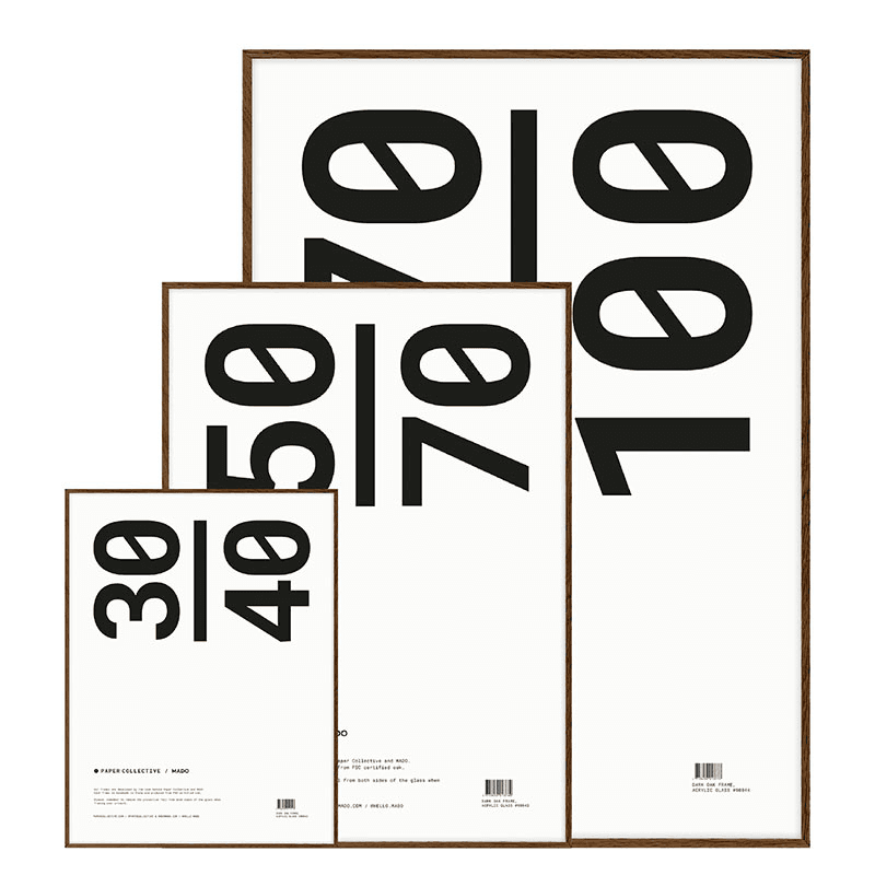 Timber Poster Frame with Acrylic Glass