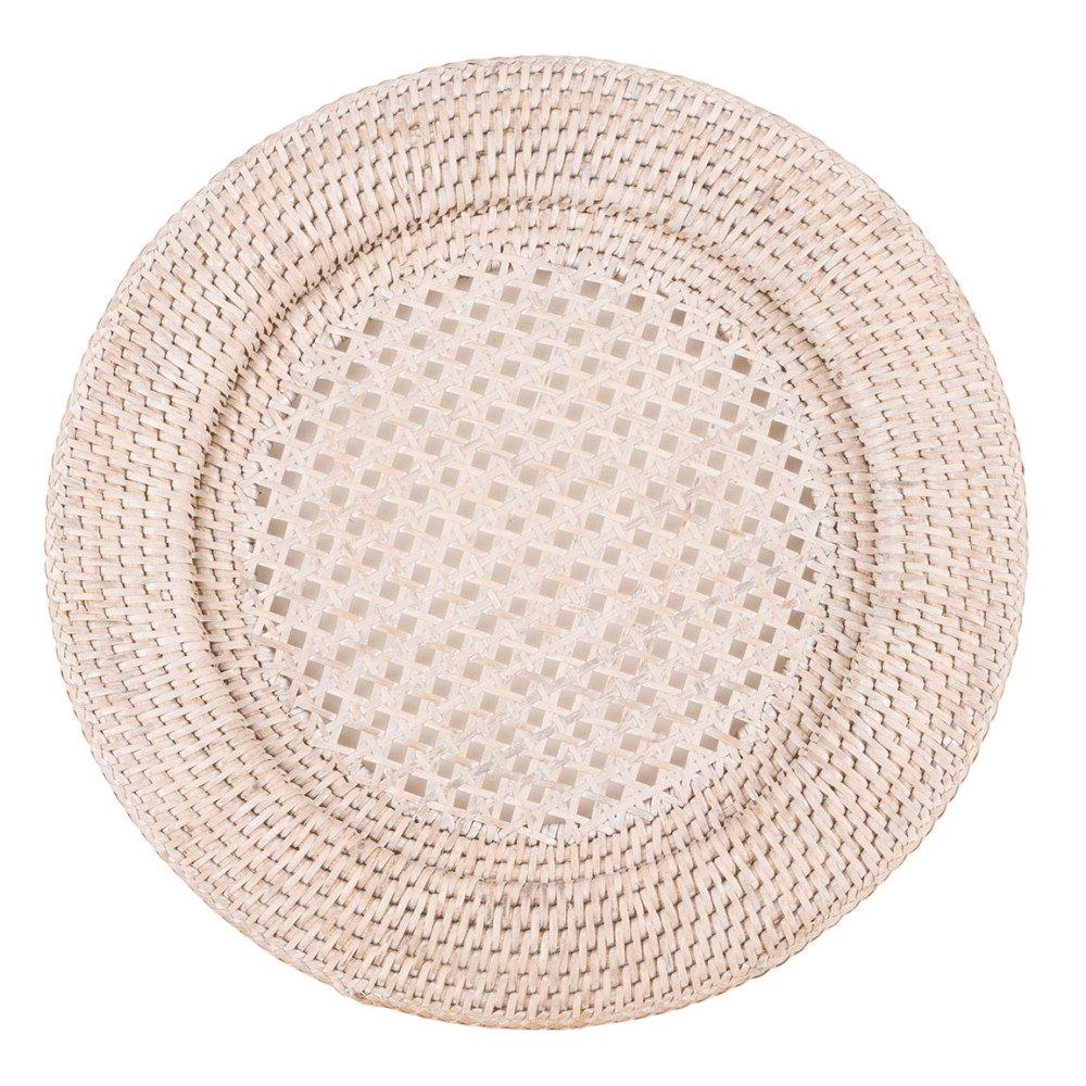 Botanio Botanio Placemat D32cm, White, Natural