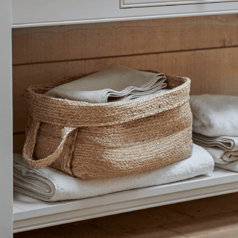 Arbroath Rectangular Jute Basket