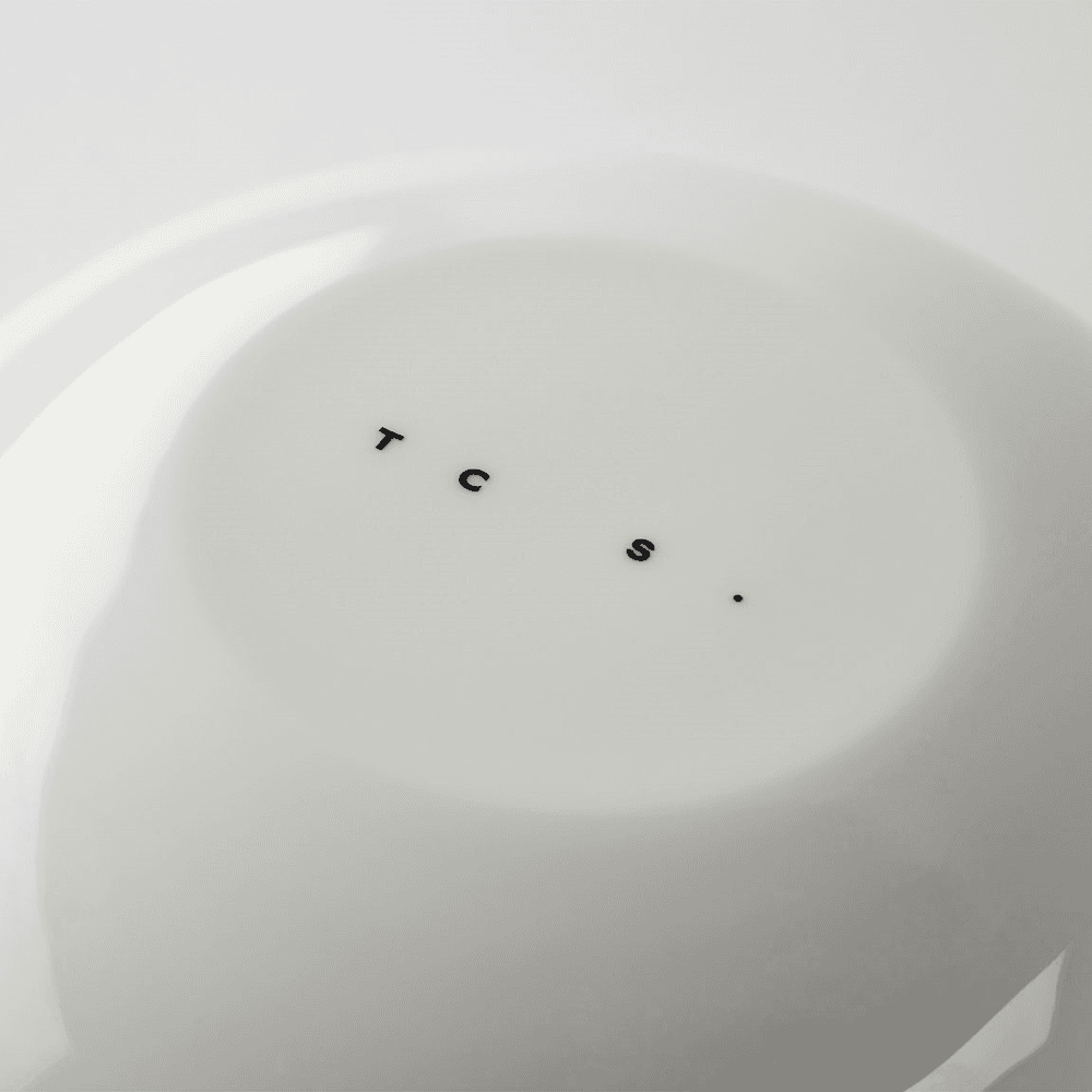 Arc Bone China Pasta Bowl, White
