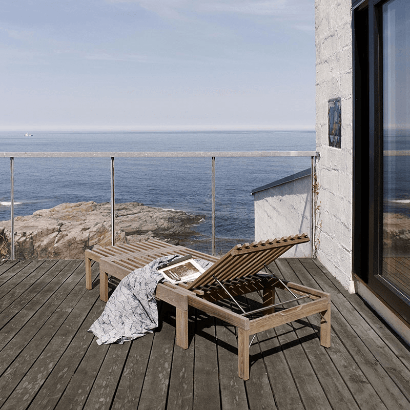 Riviera Sunbed, Natural