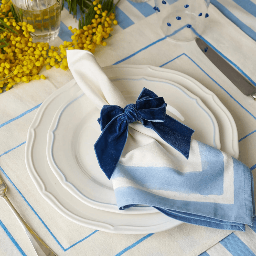 Bows Set of 4 Napkin Rings