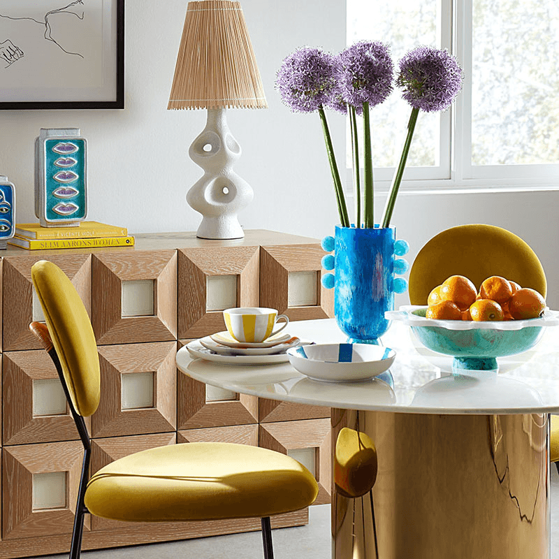 Mustique Ripple Bowl, Teal