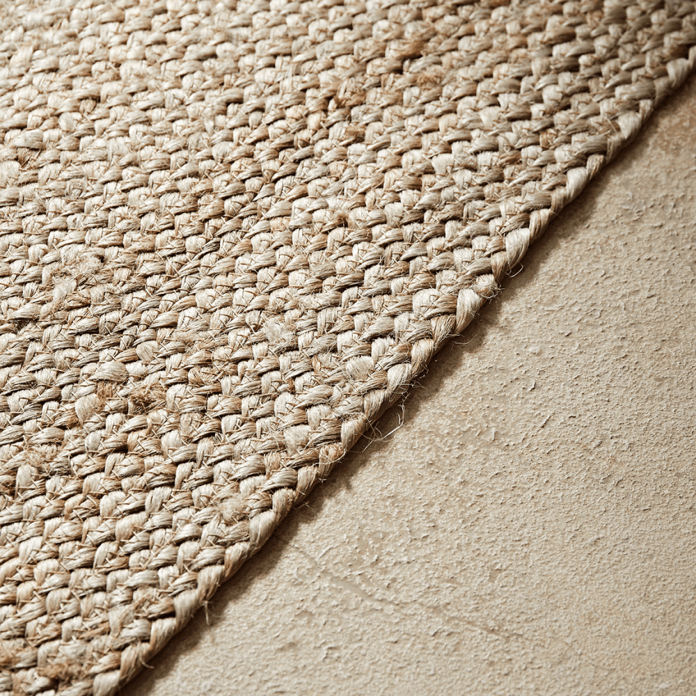 Braided Jute Doormat, Natural