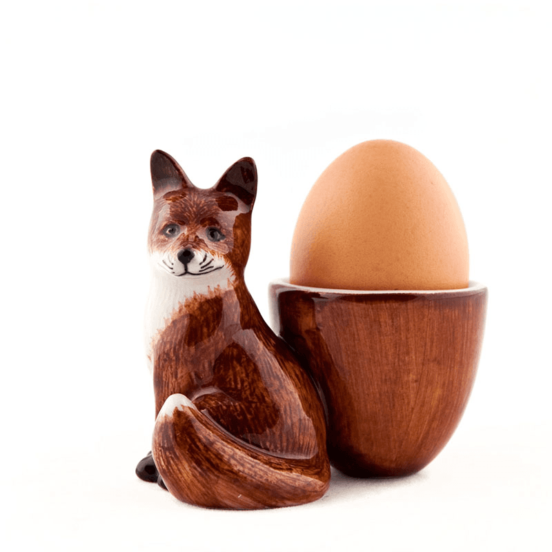 Fox Egg Cup, Orange