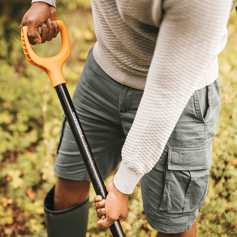 Solid Pointed Spade, Black