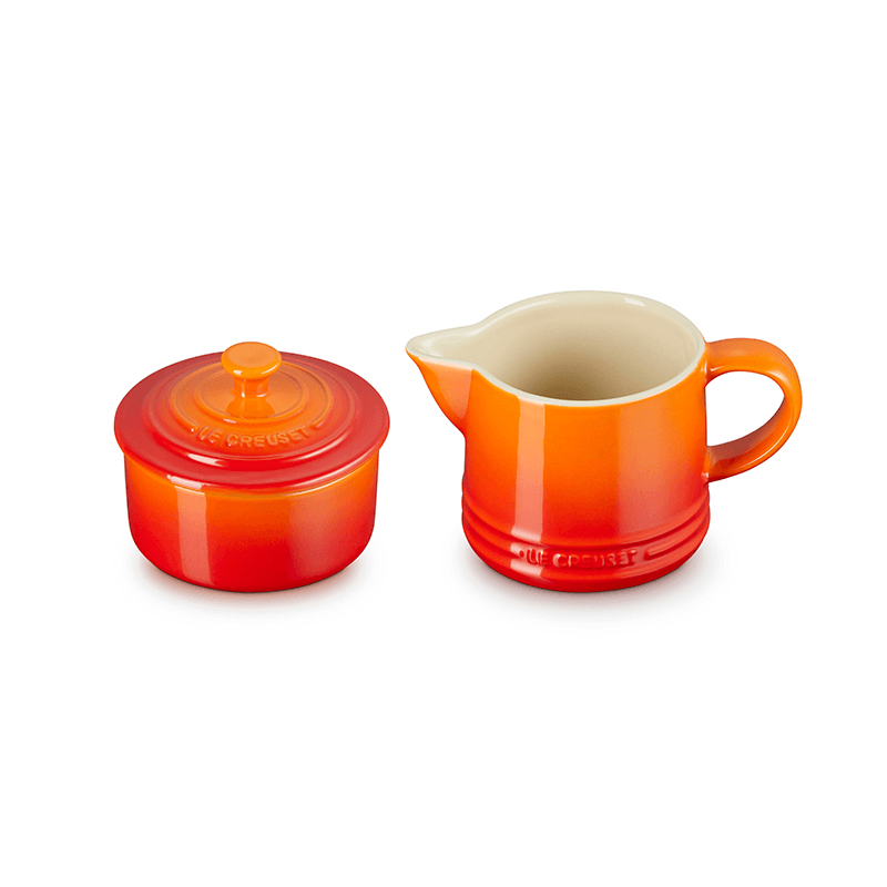 Stoneware Signature Milk & Sugar Set