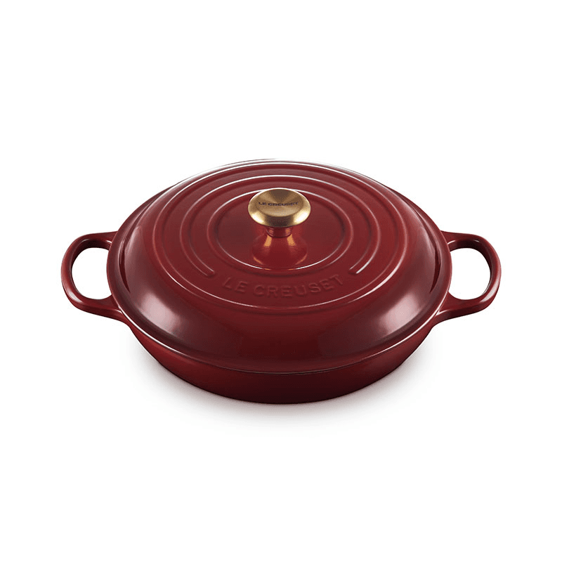 Signature Cast Iron Shallow Casserole