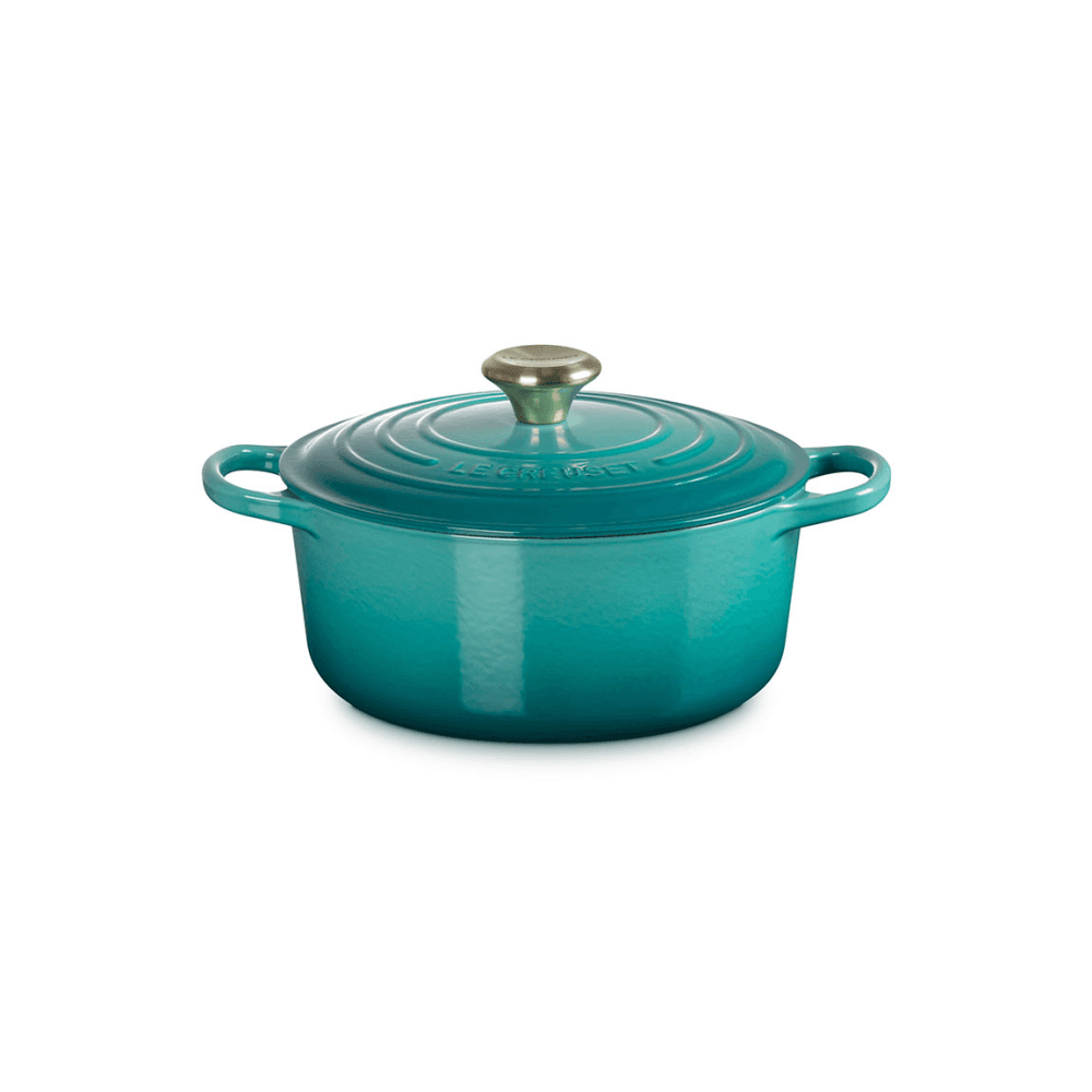Signature Cast Iron Round Casserole