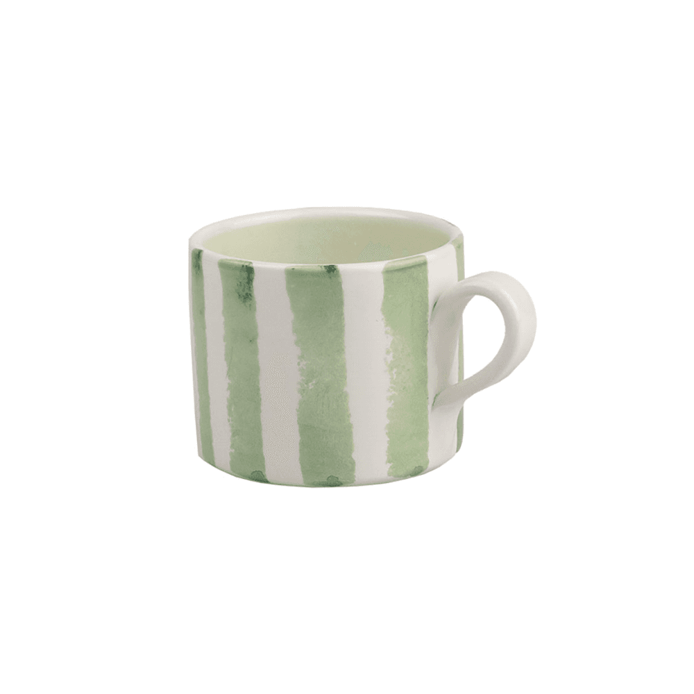 Stripe Mug, Green