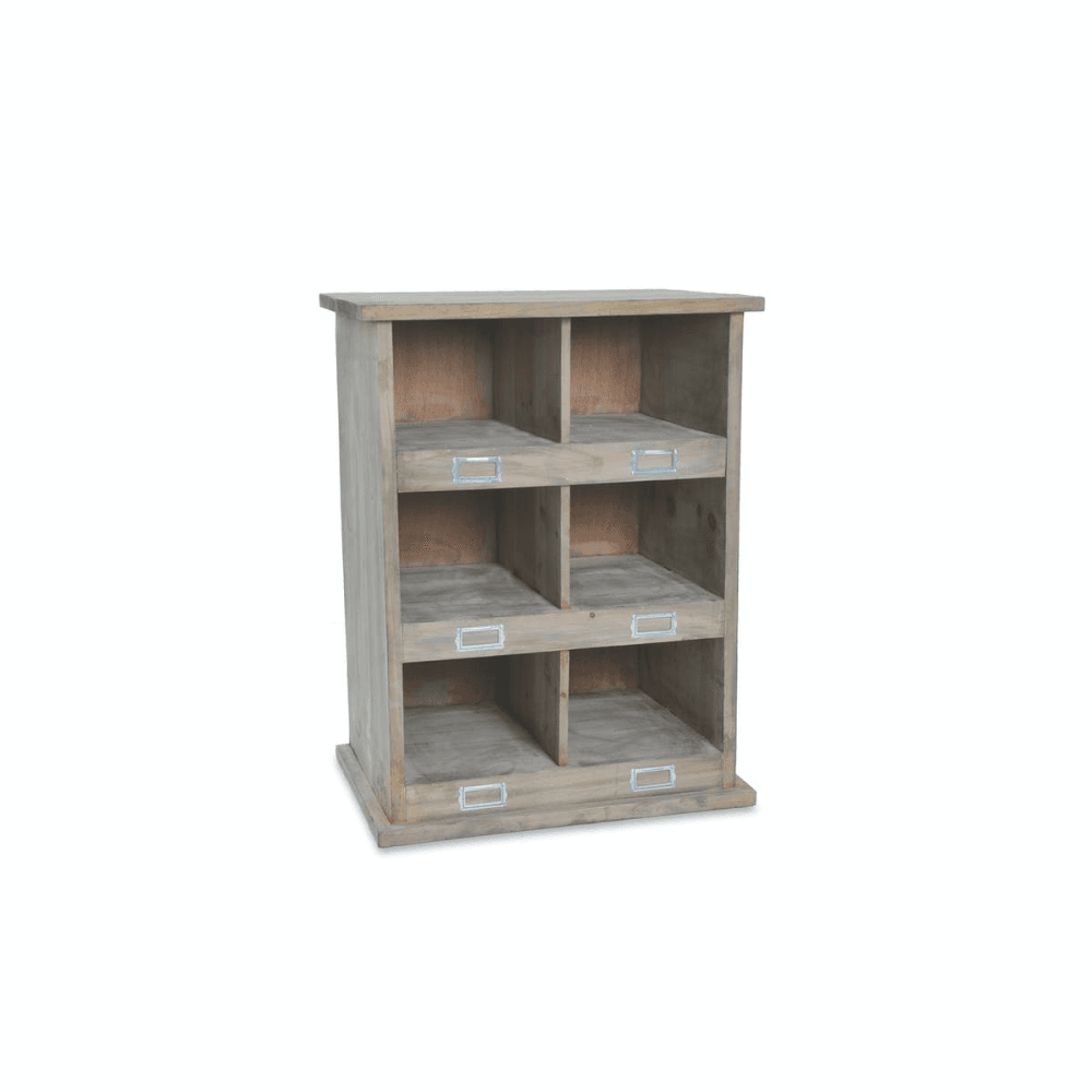 Chedworth 6 Shoe Rack, Natural
