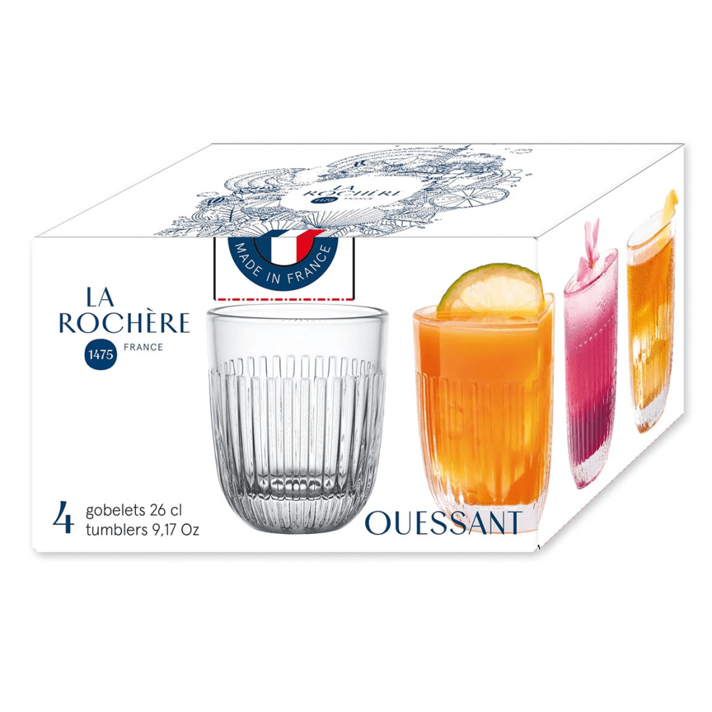 Ouessant Set of 4 Tumblers, Assorted