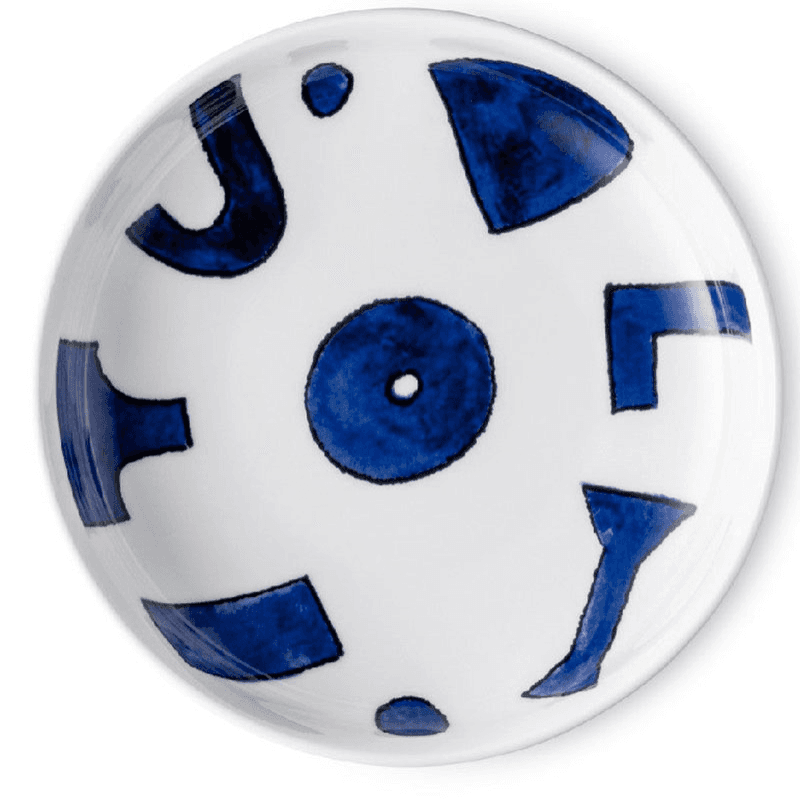Itsumo Yunoki Soup Bowl, Blue