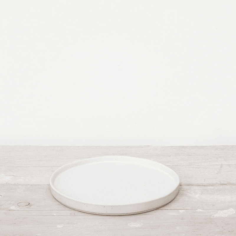 Kivi Side Plate, White