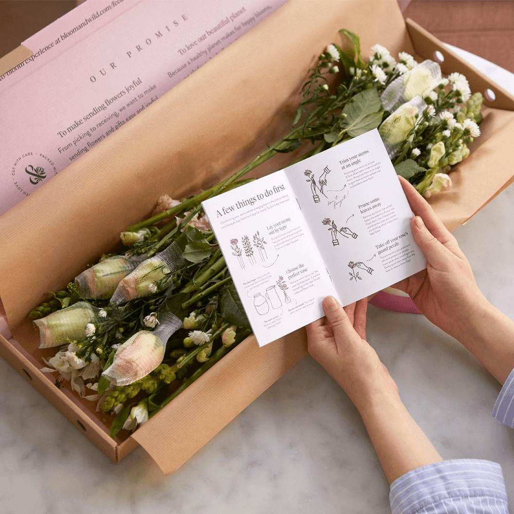 Lux Letterbox flower subscription