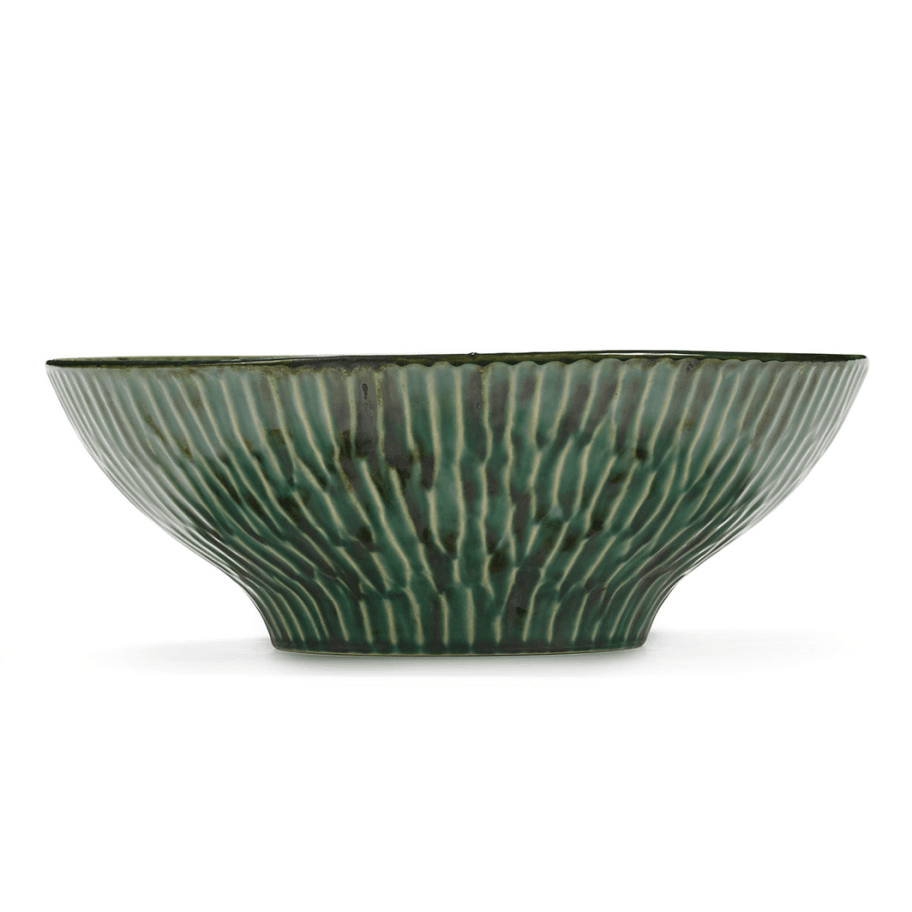 Verde Lanza by Pascale Naessen Serving Bowl, Green