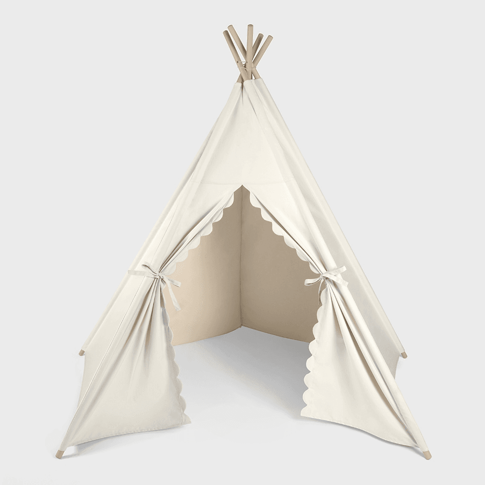 Teepee Play Tent, Linen