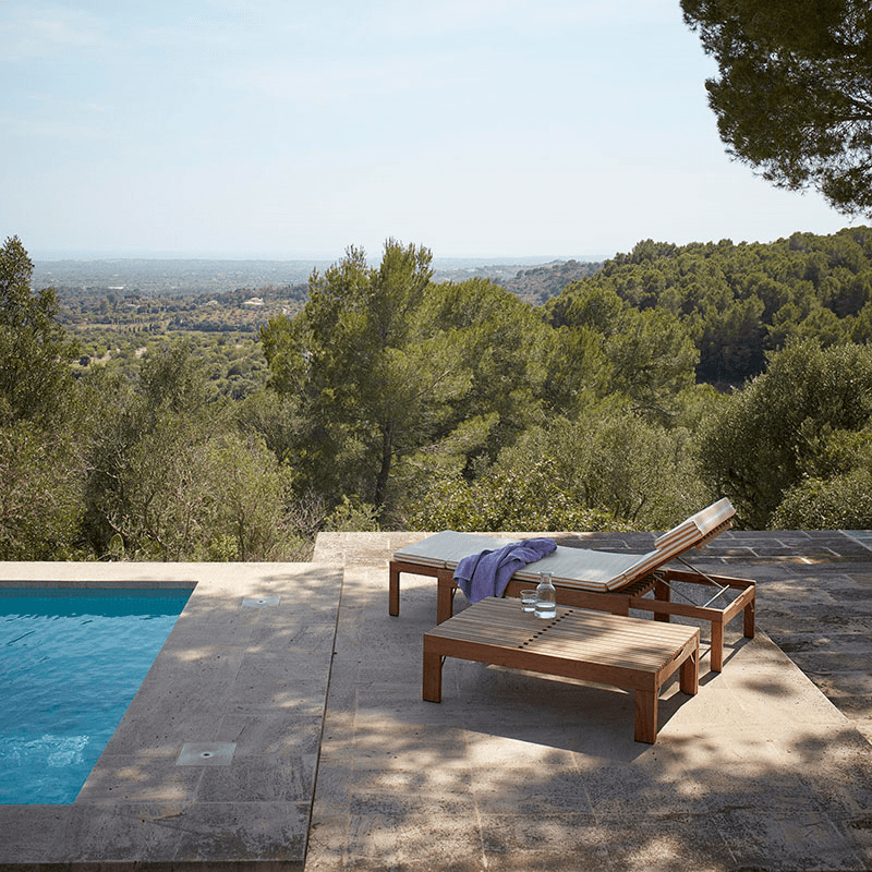 Riviera Sunbed, Natural