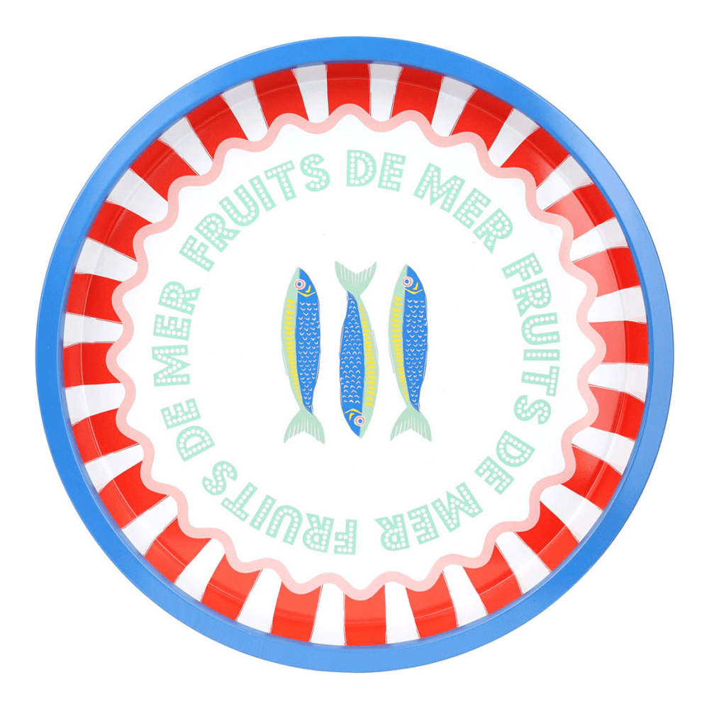 Bon appetit Tin Tray, Fish